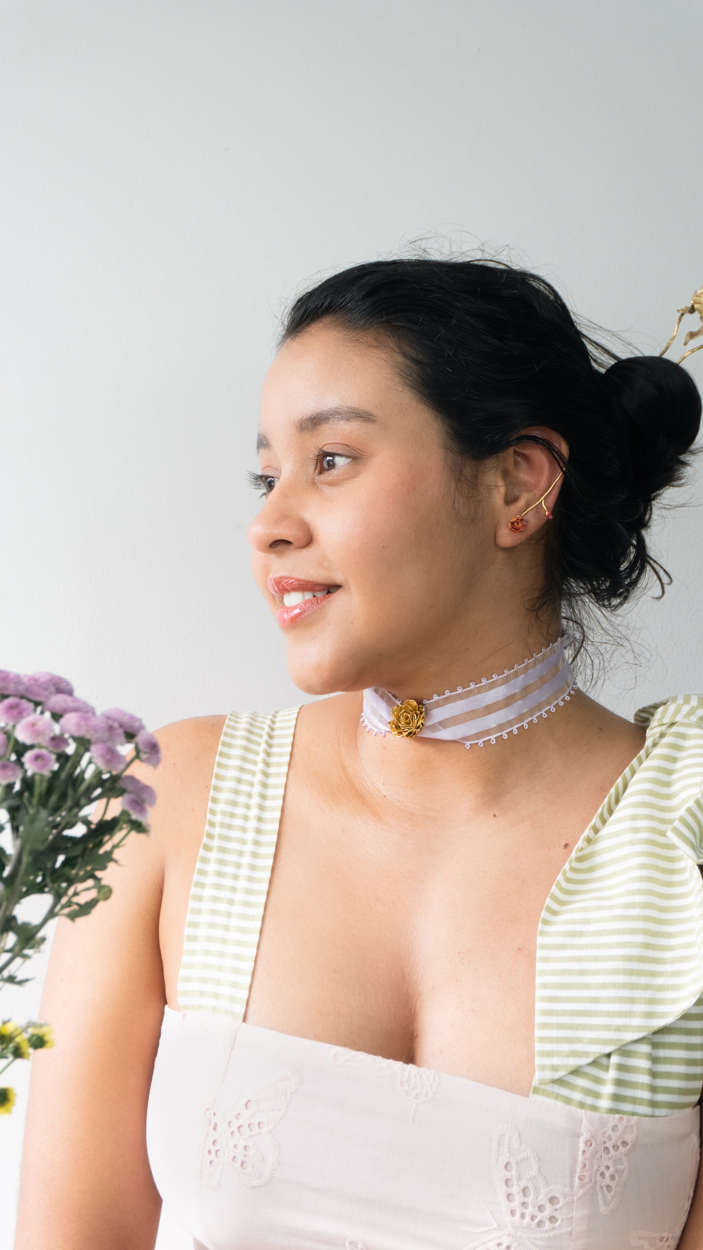 Chocker Rosita con cinta