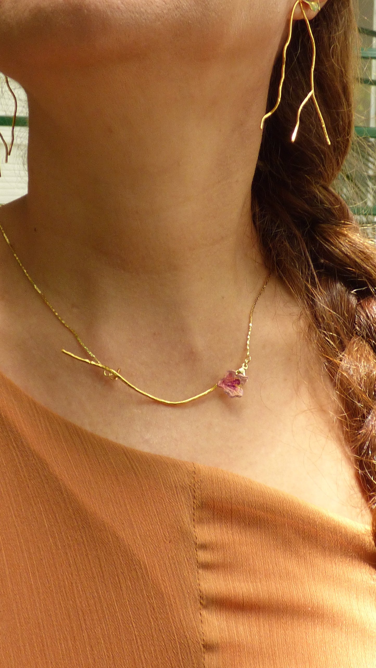 Collar Pétalo y Rama