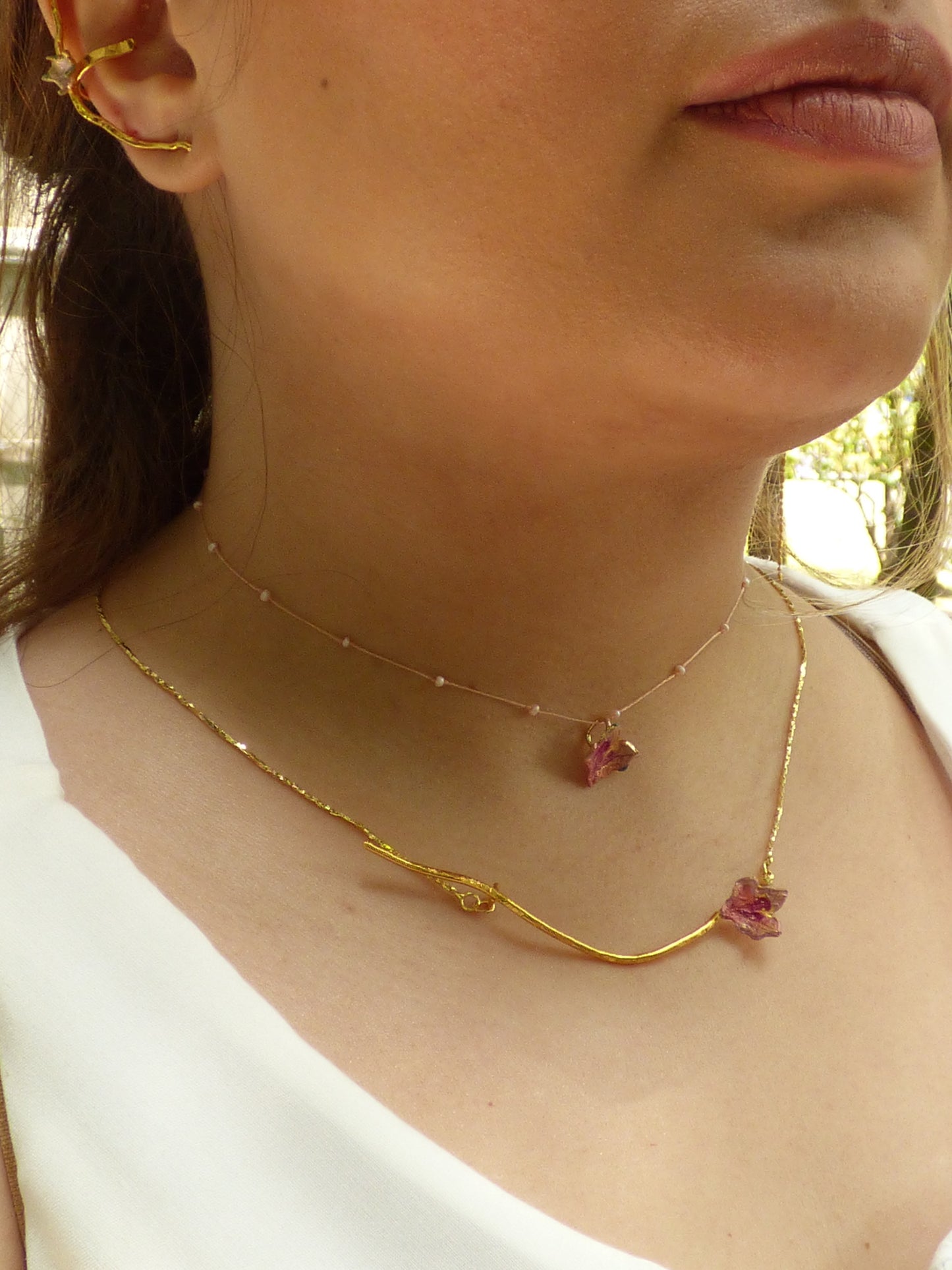 Collar Pétalo y Rama